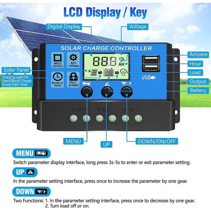 30A Solar Charge Controller